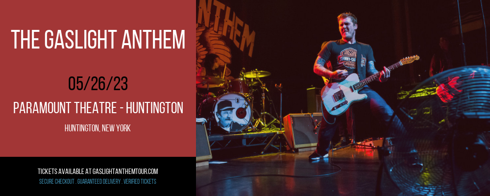 The Gaslight Anthem at The Gaslight Anthem Tour tickets The Gaslight Anthem at The Gaslight Anthem Tour