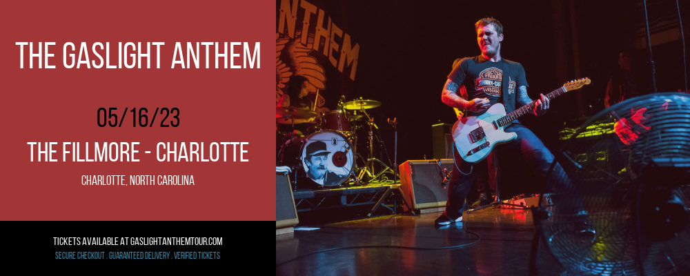 The Gaslight Anthem at The Gaslight Anthem Tour tickets The Gaslight Anthem at The Gaslight Anthem Tour
