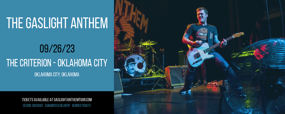 The Gaslight Anthem at The Gaslight Anthem Tour tickets The Gaslight Anthem at The Gaslight Anthem Tour