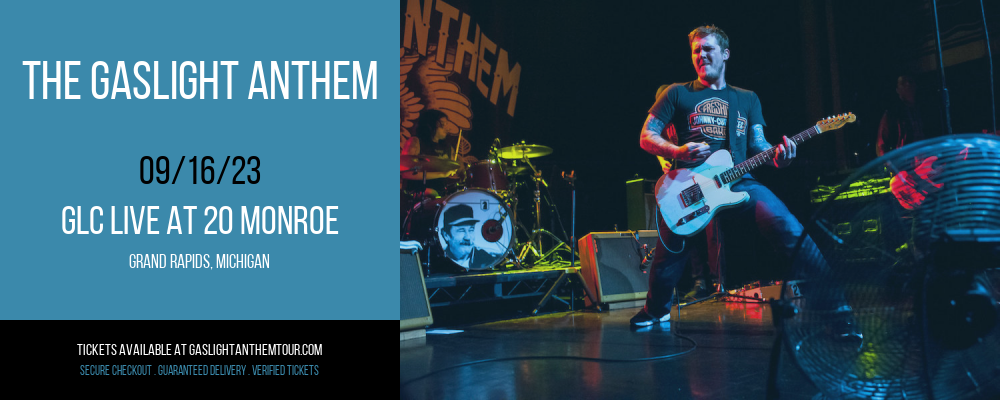 The Gaslight Anthem at The Gaslight Anthem Tour tickets The Gaslight Anthem at The Gaslight Anthem Tour