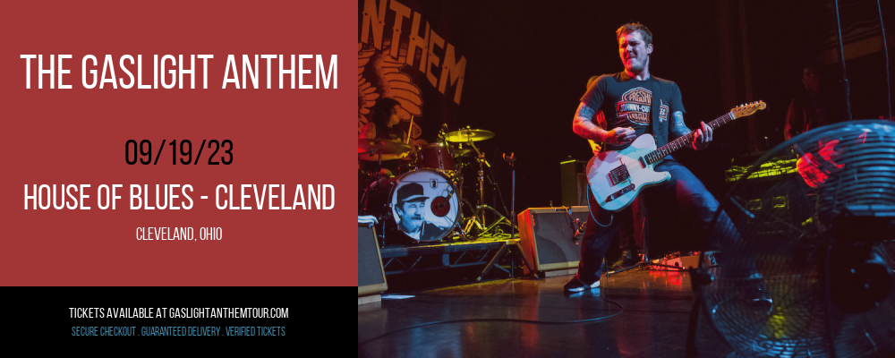 The Gaslight Anthem at The Gaslight Anthem Tour tickets The Gaslight Anthem at The Gaslight Anthem Tour